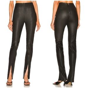 NBD Tati Leather Legging in Black Size M